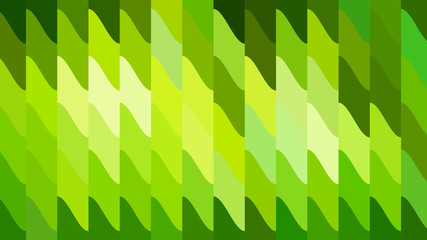 Fototapeta na wymiar Green Geometric Shapes Background