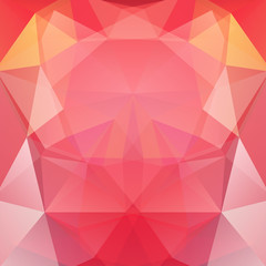 Abstract polygonal vector background. Pink geometric vector illustration. Creative design template.