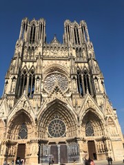Fototapeta premium La cattedrale di Reims - Francia