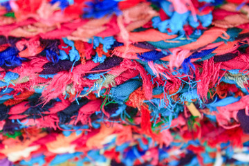 Full frame Shot of Recycled Clothing