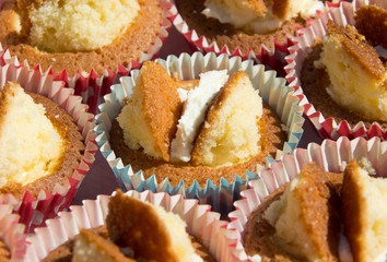 Home made butterfly cup cakes