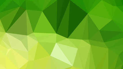 Fototapeta na wymiar Lime Green Polygonal Abstract Background Design