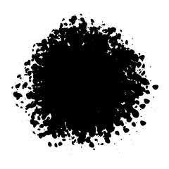 Grunge Isolated Blot