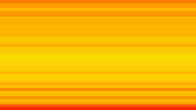 Orange and Yellow Horizontal Stripes Background Vector Image