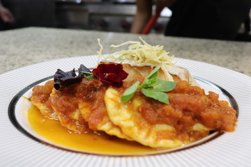 pasta with tomato sauce