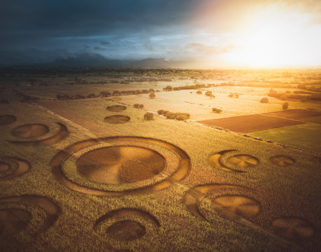 Crop Circles Made By An Ufo