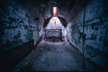 Abandoned Prison - obrazy, fototapety, plakaty