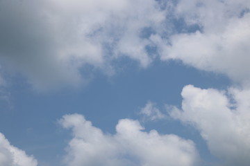 Summer Sky on  a Sunny Day, Summer Holidays