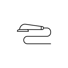grinder icon. Element of plumbering icon. Thin line icon for website design and development, app development. Premium icon