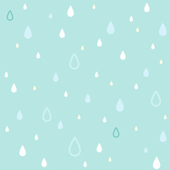 Rain drops pattern