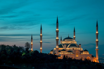 Istanbul Camlica Mosque or Camlica Tepesi Camii, Istanbul, Turkey