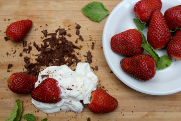 strawberry chocolate