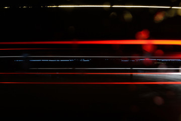 abstract light trail