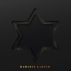 Ramadan vector background.