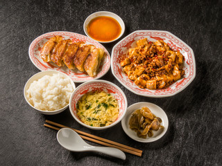 中華定食 Chinese set meal