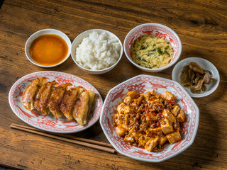 中華定食 Chinese set meal