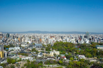 Obraz premium 大阪 都市景観