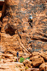 Two Rock Climbers