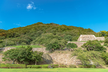鳥取城 二の丸石垣