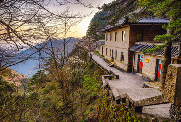 Yellow Mountains Huangshan, Anhui Province in China.