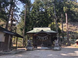 Naklejka premium 190418養沢神社04