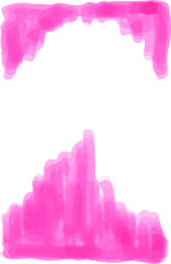 Vertical abstract watercolor style Pop colorful background 