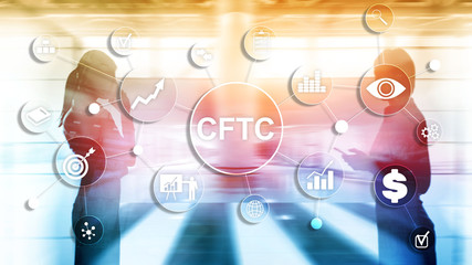 CFTC u.s. commodity futures trading commission business finance regulation concept.