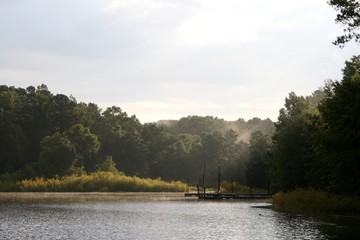 Lake o The Pines sunrise