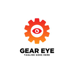 Gear Eye Logo Design Inspiration