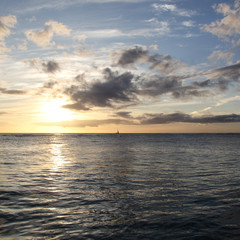 Hawaiian sunset