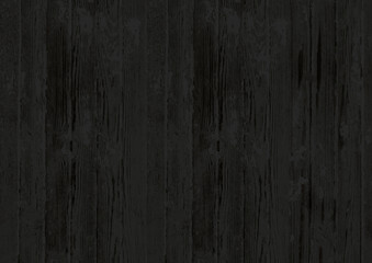 Black wood texture backdrop background with woodgrain pattern