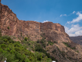 Hanging Village near Habala in the Asir region, Saudi Arabia