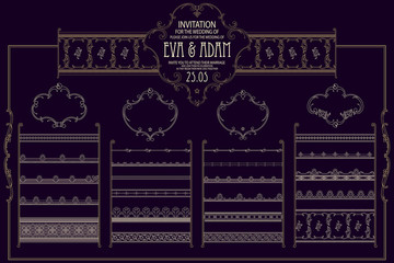 Happy holiday. Template flyer, invitations or greeting cards.