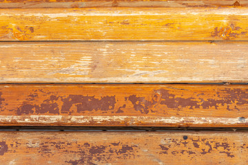 Seat benches, boards. Wood texture, closeup