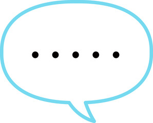 無言のフキダシ