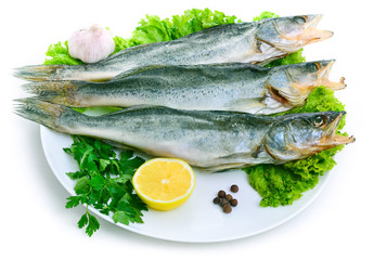 Group of dried fish