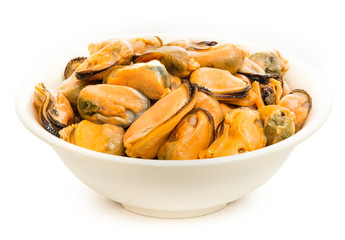 marinated sea mussel