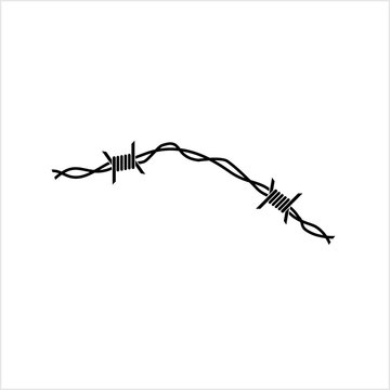 recommend clip art: Barbed Wire Icon, Sharp Barbed Wire