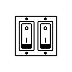 Switch Icon, Electrical Switch