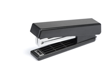 One black stapler