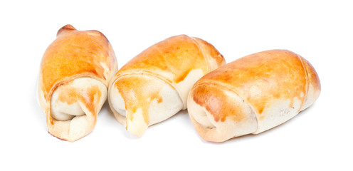 Group of baked buns