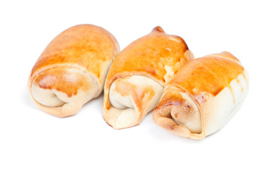 Group of baked buns