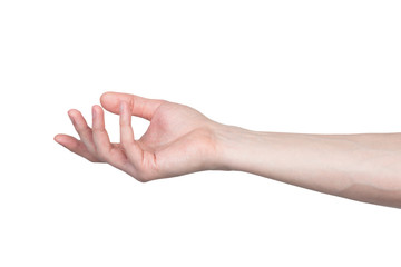 Male hand gesture