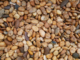 stone background,pebbles beach