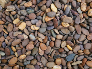 stone background,pebbles beach