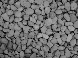 white pebbles beach stone background