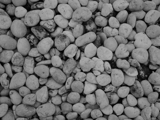 white pebbles beach stone background