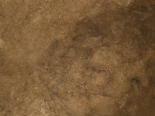 cement wall background, brown concrete stone