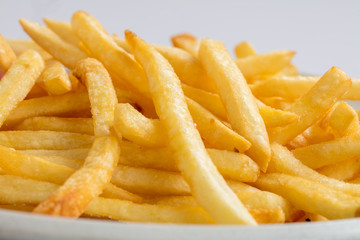 ファーストフードのポテトフライ揚げ物子供大好物高カロリー