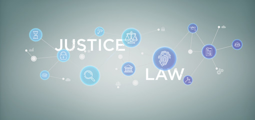 Cloud ofjustice and law icon bubble with data 3d rendering